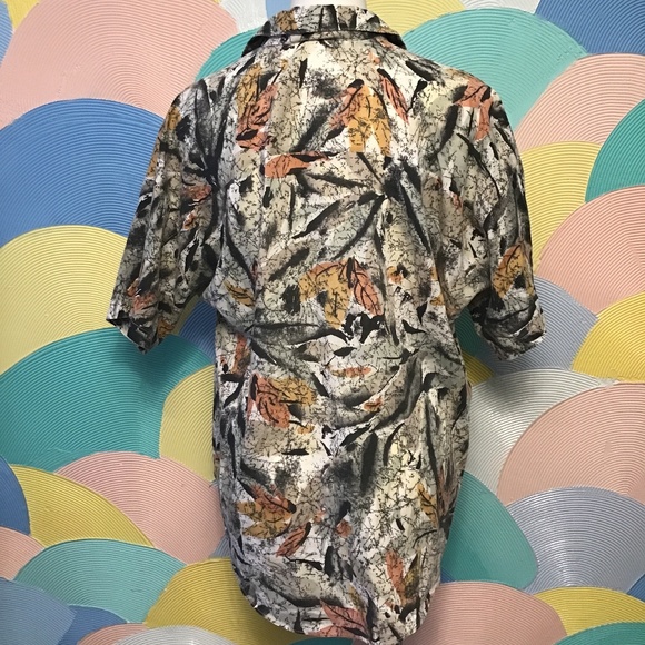 Vintage Casey & Max additions woman short sleeve shirt. - Picture 4 of 5